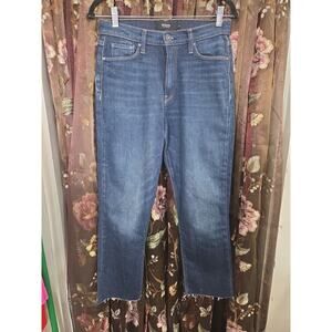 Hudson Women's Size 27 Holly Straight Leg Medium Wash Denim Jeans